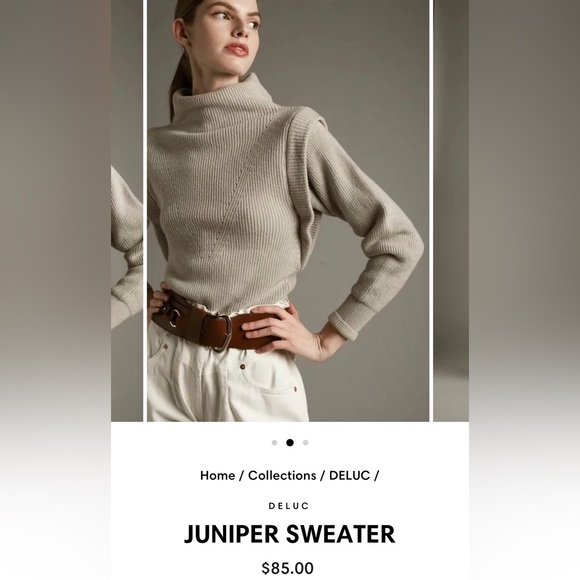 ‼️SOLD‼️ Deluc Juniper Sweater - Picture 4 of 5
